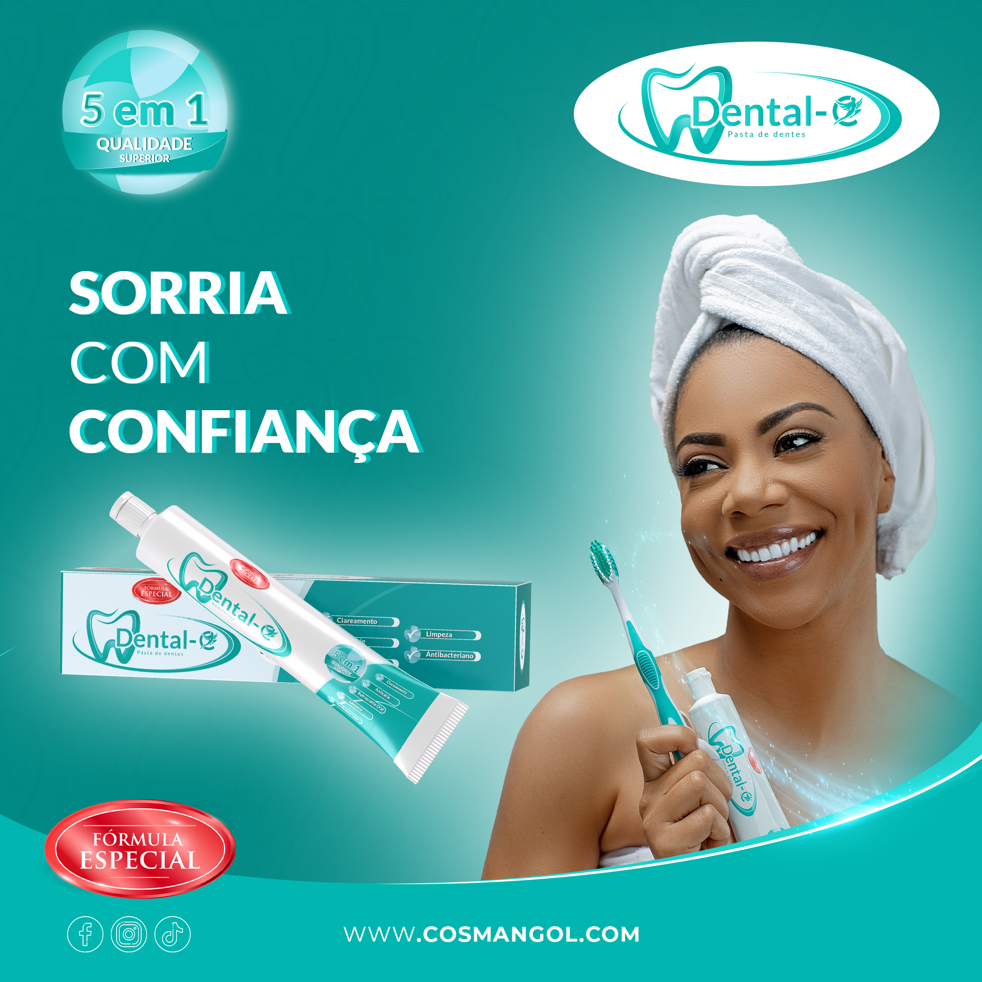 Cartaz Pasta de Dentes Dental-C – Céu